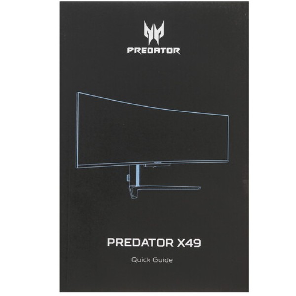 49" Монитор Acer Predator X49Xbmipphuzx черный