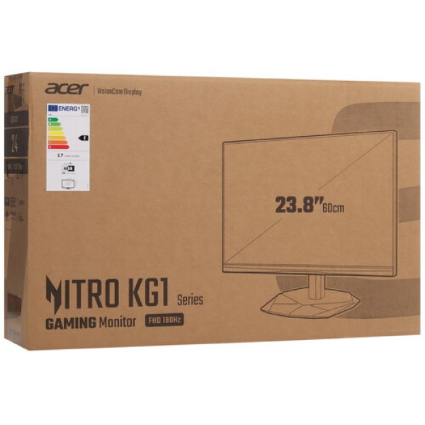 23.8" Монитор Acer KG241YP3bip черный
