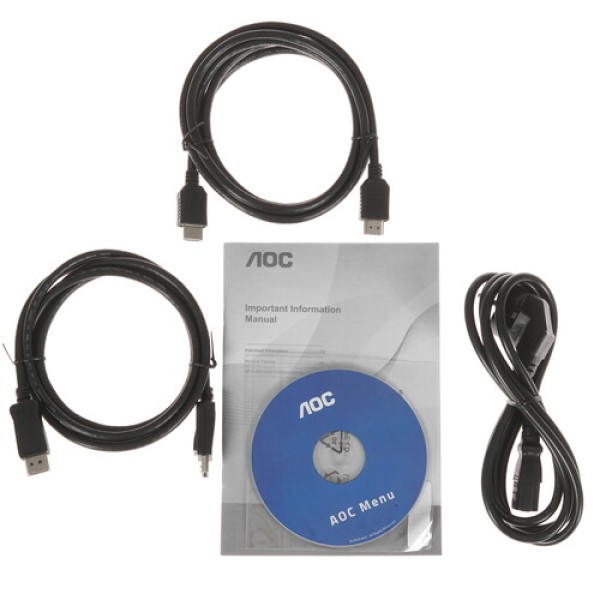 23.8" Монитор AOC 24G2ZE/BK черный