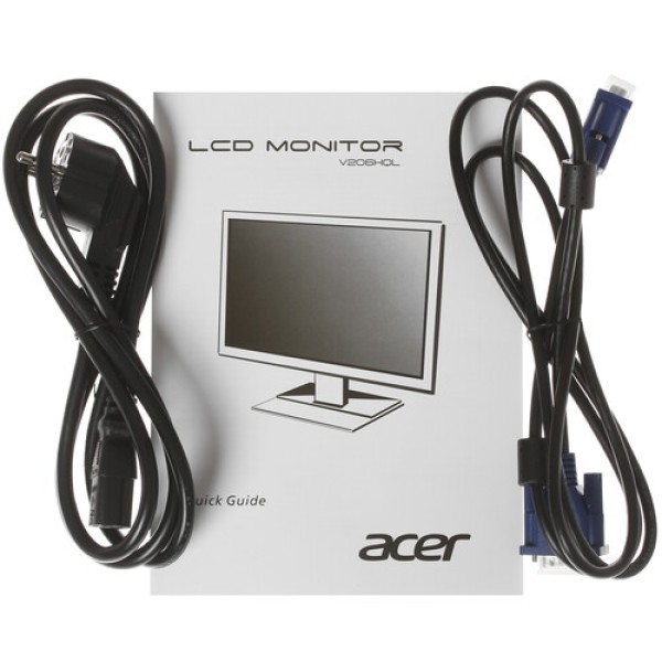 19.5" Монитор Acer V206HQLAb черный
