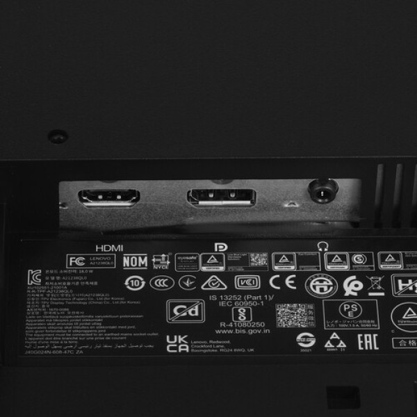 23.8" Монитор Lenovo L24q-35 черный