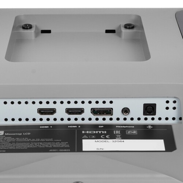 32" Монитор TCL 32G64 серый
