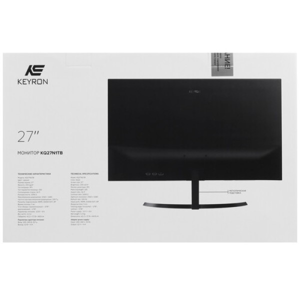 27" Монитор KEYRON KQ27N1TB черный