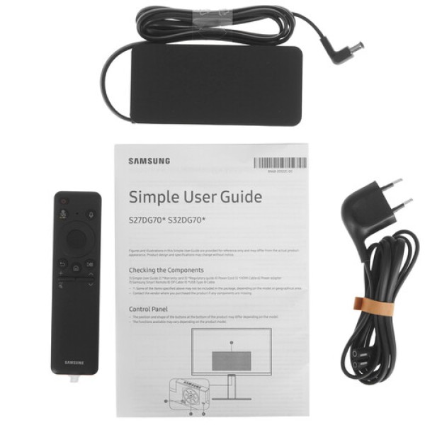 32" Монитор Samsung Odyssey G7 G70D S32DG702EI черный