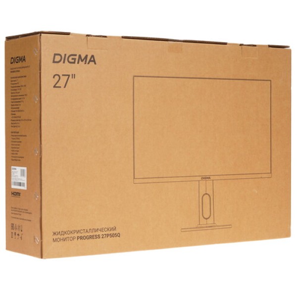 27" Монитор Digma Progress 27P505Q черный