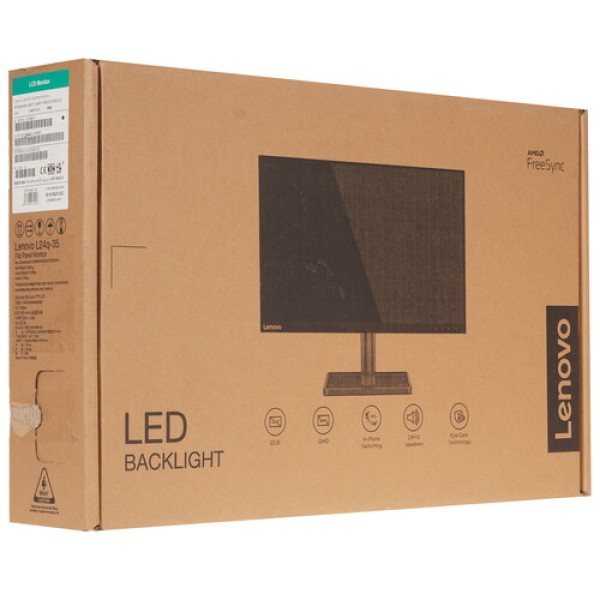 23.8" Монитор Lenovo L24q-35 черный