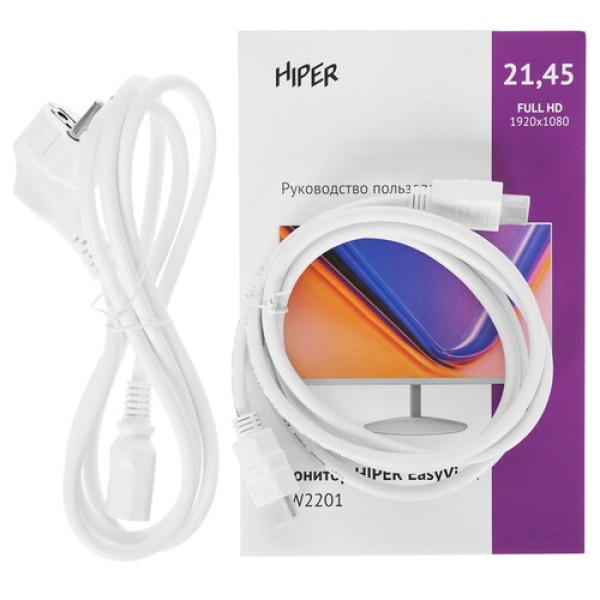 21.45" Монитор HIPER EasyView SW2201 белый