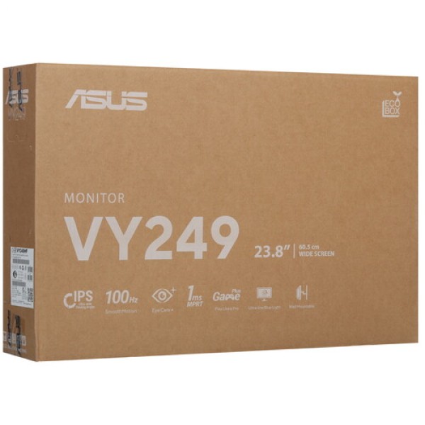 23.8" Монитор ASUS VY249HF черный