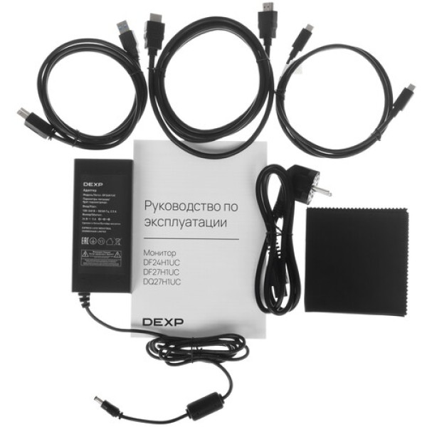 23.8" Монитор DEXP DF24H1UC черный