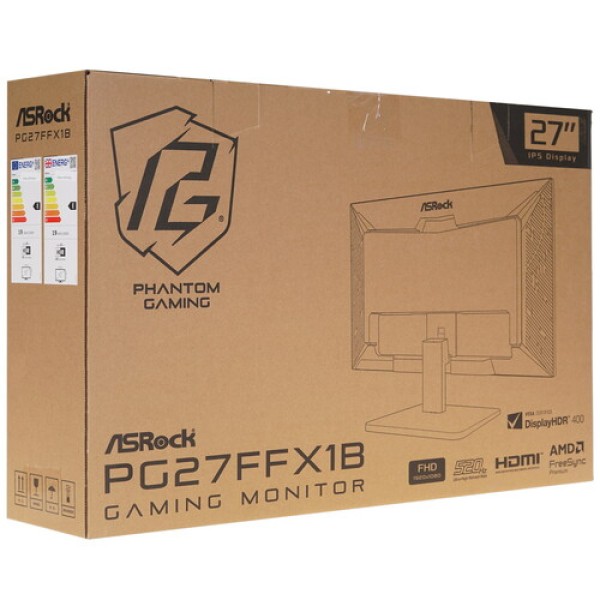 27" Монитор AsRock PG27FFX1B черный