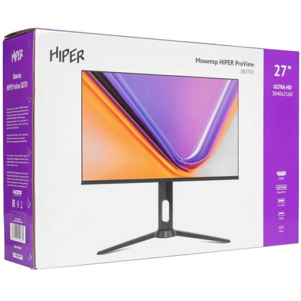 27" Монитор HIPER ProView SB2701 черный