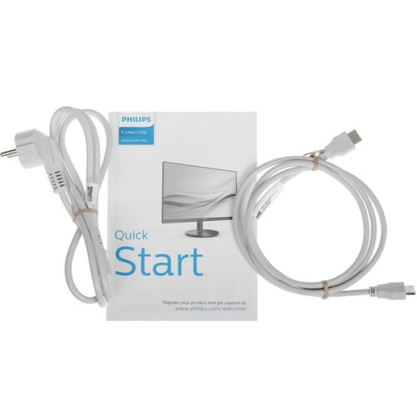 23.8" Монитор Philips V Line 241V8AW белый