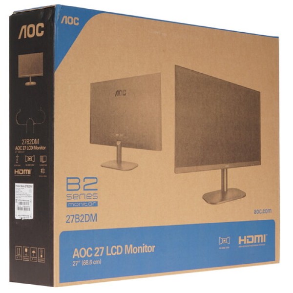 27" Монитор AOC 27B2DM черный