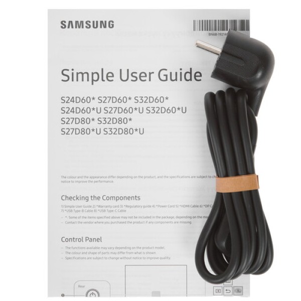 31.5" Монитор Samsung ViewFinity S8 S80D S32D800EAI черный