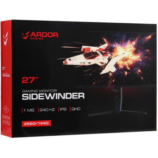 27" Монитор ARDOR GAMING SIDEWINDER AQ27H1U черный