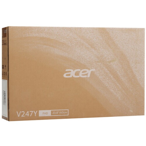 23.8" Монитор Acer Vero V247YAbmipxv черный