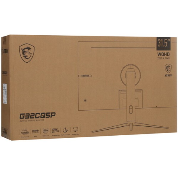 31.5" Монитор MSI G32CQ5P черный