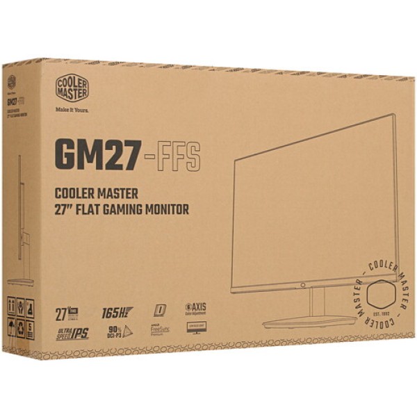 27" Монитор Cooler Master GM27-FFS черный
