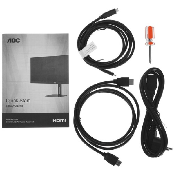 34" Монитор AOC U34V5C черный