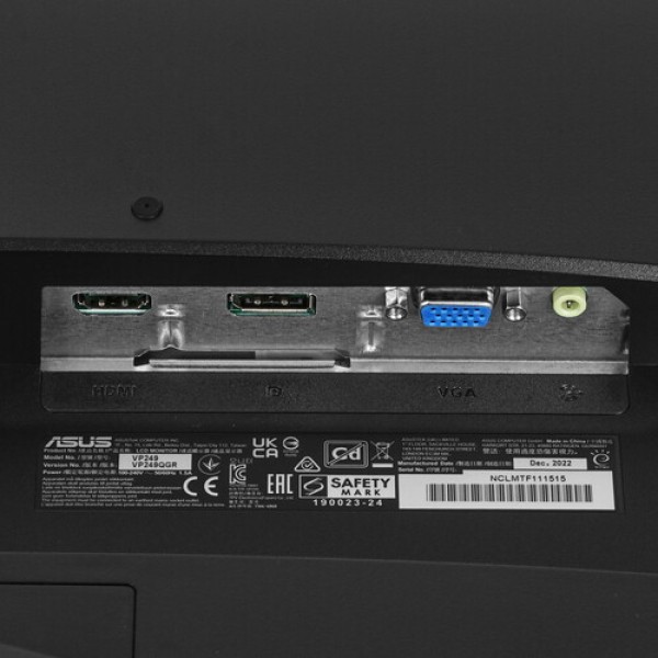 23.8" Монитор ASUS VP249QGR черный