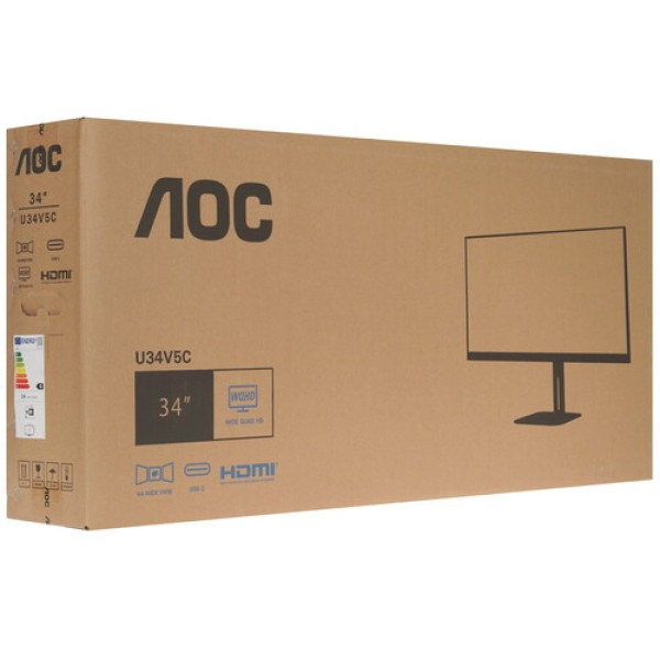 34" Монитор AOC U34V5C черный