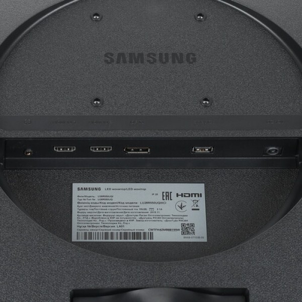 28" Монитор Samsung U28R550UQI черный