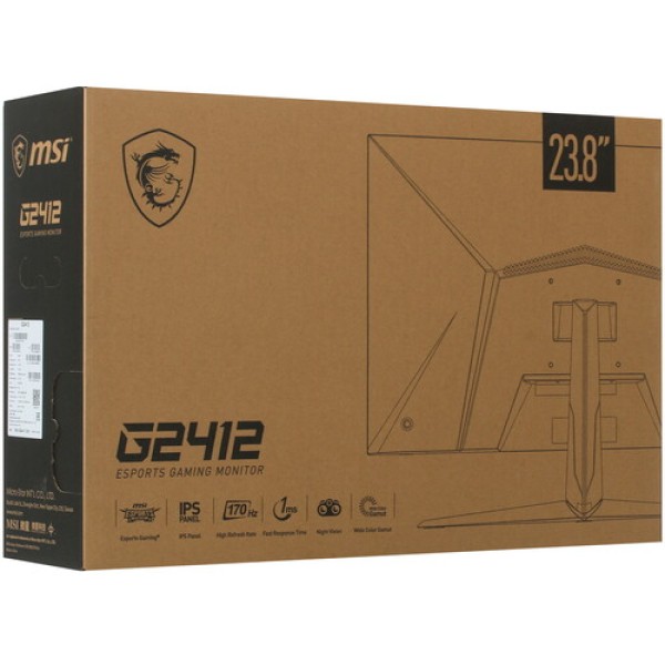 23.8" Монитор MSI G2412 черный