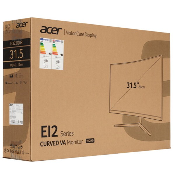 31.5" Монитор Acer Nitro EI322QURPbmiippx черный