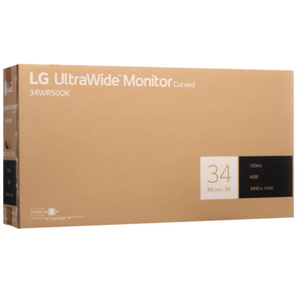 34" Монитор LG UltraWide 34WR50QK-B черный