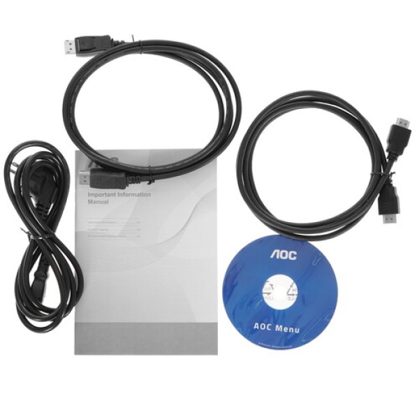 23.8" Монитор AOC 24G2ZU/BK черный