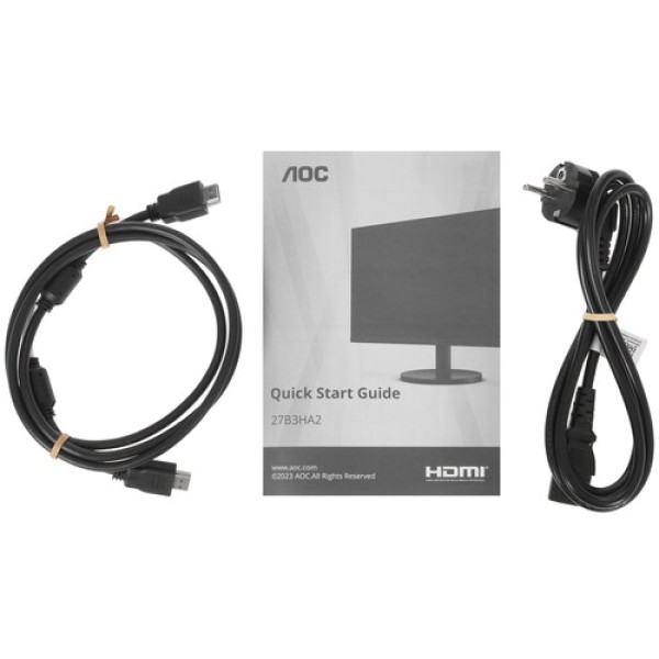 27" Монитор AOC 27B3HA2 черный