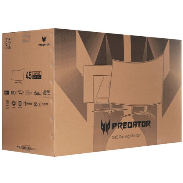 44.5" Монитор Acer Predator X45bmiiphuzx черный