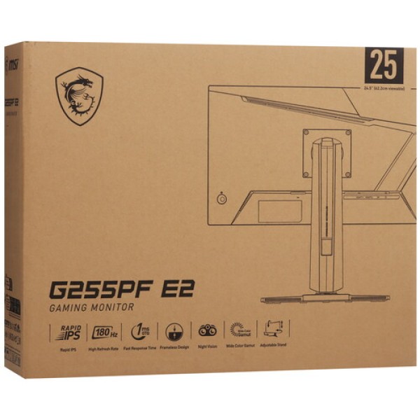 24.5" Монитор MSI G255PF E2 черный