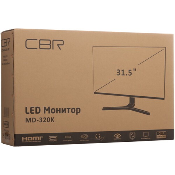 31.5" Монитор CBR MD 320K черный