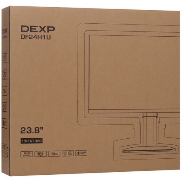 23.8" Монитор DEXP DF24H1U черный