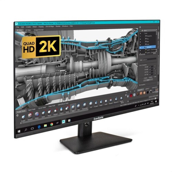 31.5" Монитор ExeGate SmartView ES3207CA черный
