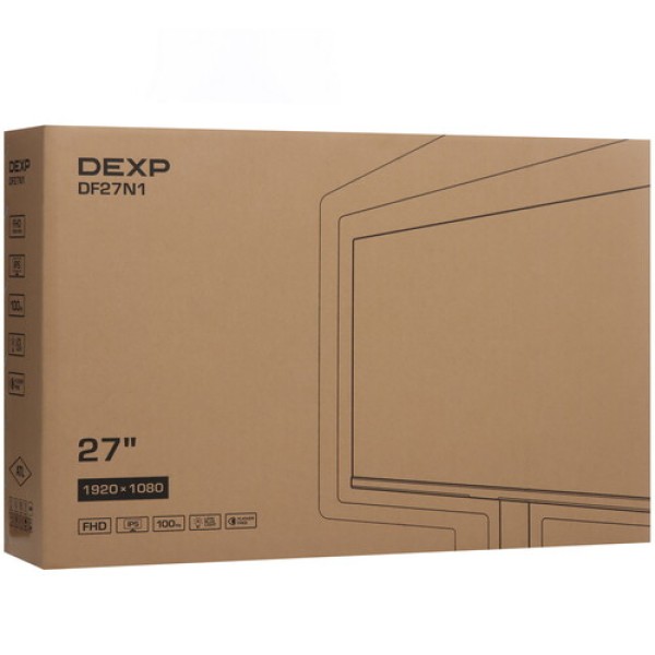 27" Монитор DEXP DF27N1 черный