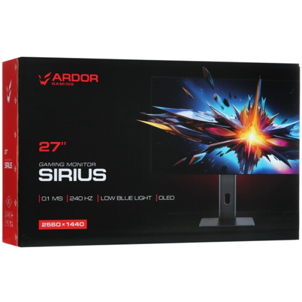 27" Монитор ARDOR GAMING SIRIUS AQ27H1O черный