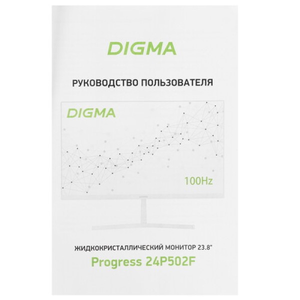 23.8" Монитор Digma Progress 24P502F белый