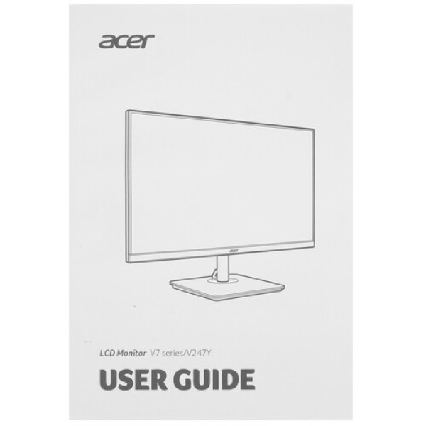 23.8" Монитор Acer Vero V247YEbipv черный