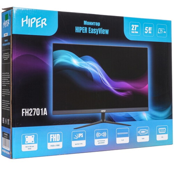 27" Монитор HIPER EasyView FH2701A черный
