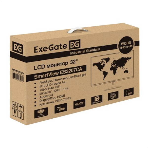 31.5" Монитор ExeGate SmartView ES3207CA черный