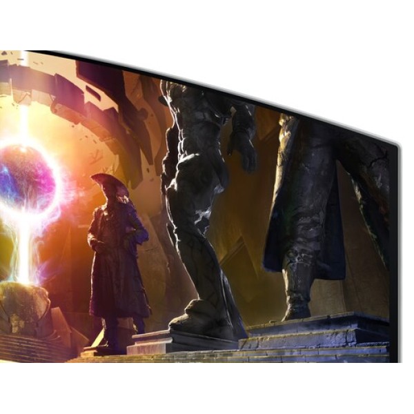 34" Монитор Samsung Odyssey G8 G85SD S34DG852SI серебристый