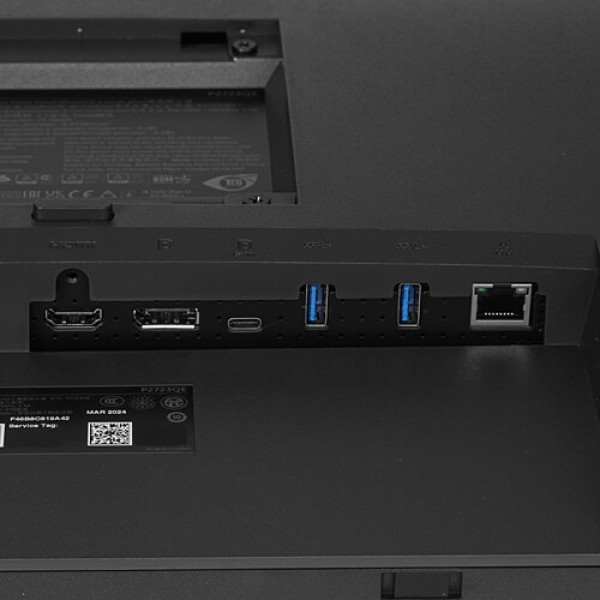 27" Монитор Dell P2723QE черный