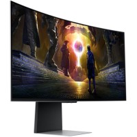 34" Монитор Samsung Odyssey G8 G85SD S34DG852SI серебристый
