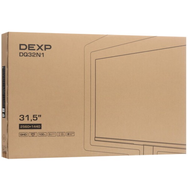 31.5" Монитор DEXP DQ32N1 черный