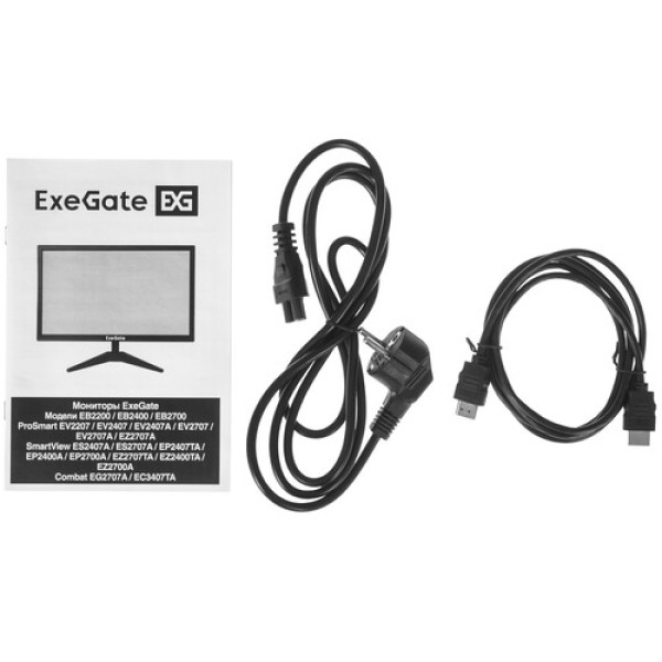 23.8" Монитор ExeGate SmartView EP2407TA черный