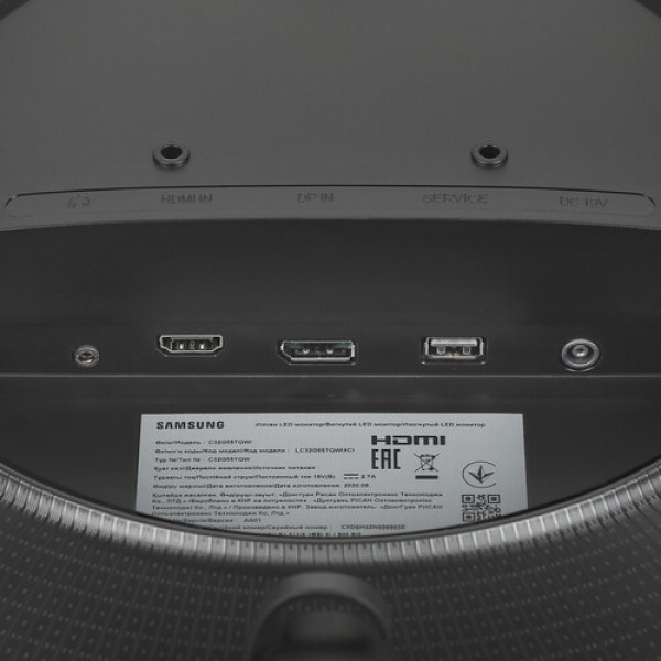32" Монитор Samsung Odyssey G5 G55T C32G55TQWI черный