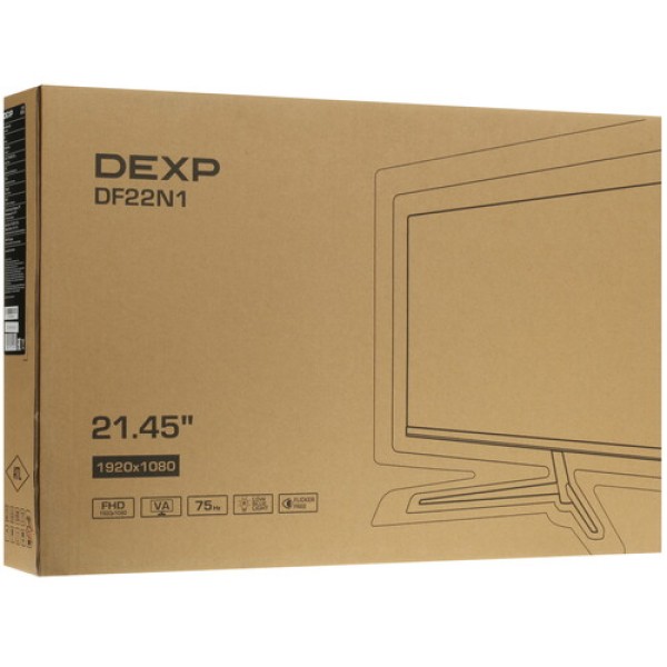 21.4" Монитор DEXP DF22N1 серебристый