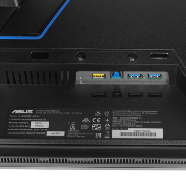 31.5" Монитор ASUS CG32UQ черный